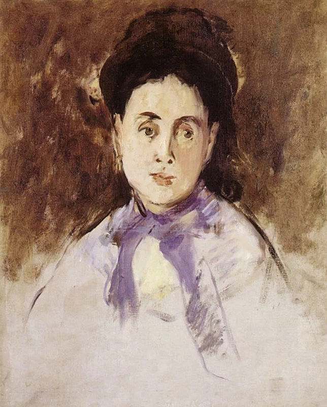  336-Édouard Manet, Testa di donna, 1870 